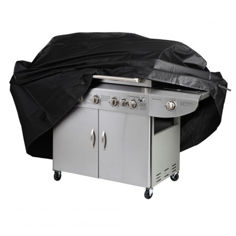 190T Oxford Cloth Sun / Rain / Dust Protection BBQ Cover Baking Machine Rain Cover M(150*100*125cm)