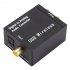 192k Digital To Analog Audio Converter Receiver Coaxial Toslink To Analog Stereo Low Latency Audio Adapter single host