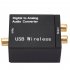 192k Digital To Analog Audio Converter Receiver Coaxial Toslink To Analog Stereo Low Latency Audio Adapter single host