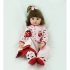 19Inches Soft Silicone Reborn Baby Dolls Toy for Christmas Kids Girls Supplies