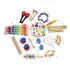 19pcs set Percussion Instrument Kit Toys Multiple Colors for Kids Children multiple colour