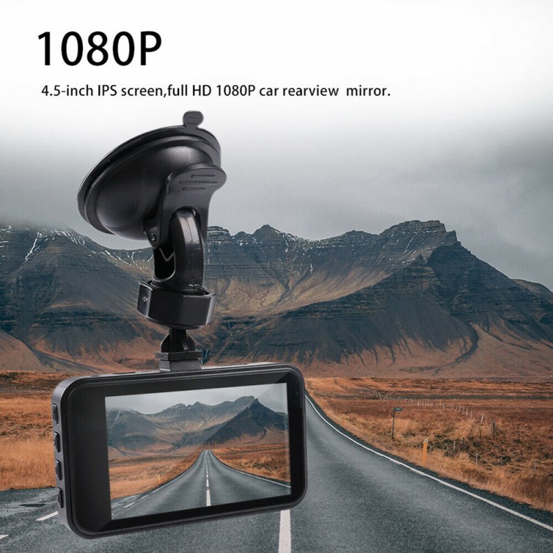 3-inch Ips Car Driving Recorder with HD Display Dual Lens Dash Cam 1080P Night Vision Dvr Auto Camcorder 