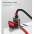 1M Type C 90 Degree Charging Cable red