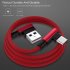 1M Type C 90 Degree Charging Cable black