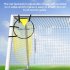 1PC 2PCS Football Goal Target Net Top Football Goal Accessories With Frame Cross Corner Accessories 45 x 60 Cm 1PC