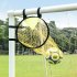 1PC 2PCS Football Goal Target Net Top Football Goal Accessories With Frame Cross Corner Accessories 45 x 60 Cm 1PC