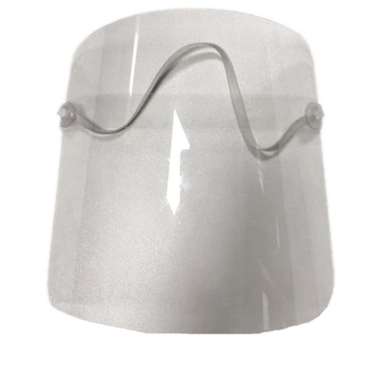 1PC/3PCs Transparent PVC Plastic Head Wear Droplet-proof Face Mask 3PCS