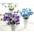 1PC 4Heads Artificial Windmill Orchid Flower Wedding Car Home Decoration