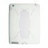 1PC New White Back Hard Soft Rubber Dual Layer Hybrid Case Cover For iPad 2 3 4 White