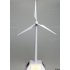 1PC Solar Windmill Rotary Machine Puzzle DIY Assembled Toys Environmental Science and Education Experimental Ornaments white