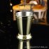 1PC Stainless Steel Edge Curl Cup for Mojito Cocktail Mug Gold
