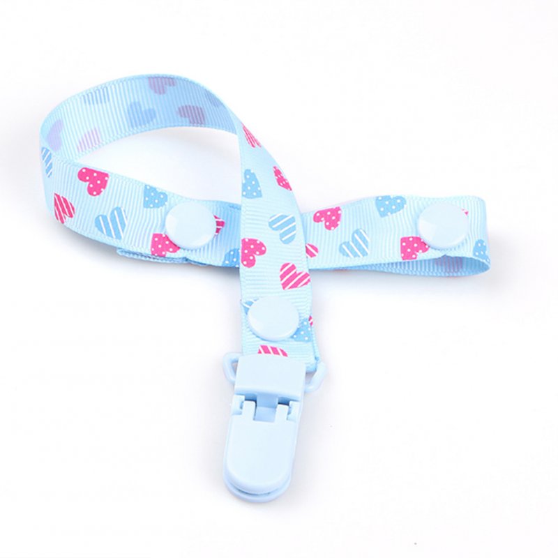 1PCS Baby Pacifier Chain Nipple Clip Anti-lost Anti-drop Belt  B