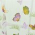 1PCS Romantic Colourful Butterfly Window Gauze Organza Curtain Drape for Home Hotel Decoration  Unwashable  100X200CM wearing rod