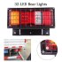 1Pair 32LEDs Tail Lights Ute Trailer Caravan Truck Stop Reverse Indicator Lamp 24V