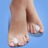 1Pair White Silicone Gel Toe Separator Spacer Straightener Relief Foot Bunion Pain Feet Orthotic Tool