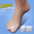 1Pair White Silicone Gel Toe Separator Spacer Straightener Relief Foot Bunion Pain Feet Orthotic Tool