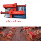 1Pair Wire Drawer Bricklaying Tool Fixer for Building red