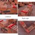 1Pair Wire Drawer Bricklaying Tool Fixer for Building red