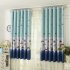 1Pc Curtains Printed Polyester Fiber Cartoon Living Room Bedroom Balcony Blackout Curtains As shown 100   200  1   2 meters high 