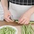1Pc Stainless Steel Nail Cover Anti Cutting Finger Cover Picking Cutting Vegetables Nut Shelling Kitchen Tool