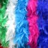 1Pcs 37g 2yards Turkey Feather Strip Wedding Marabou Feather Boa Burlesque Fancy Dress Party Decoration rose Red