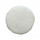 1Pcs Wool Buffing Pad Wax Polishing Buffer Car Polisher Ball Kit with Magic Sticker for Polishing Cream 