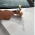 1Set Car Dent Repair Tool Depression Repair Plastic Stroke Pen and Rubber Hammer Black silver