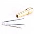 1Set Sewing Repair Shoes Tools Sewing Tools Leather Craft Kit Tools 3 Needles 1 Imitation Copper Handle 