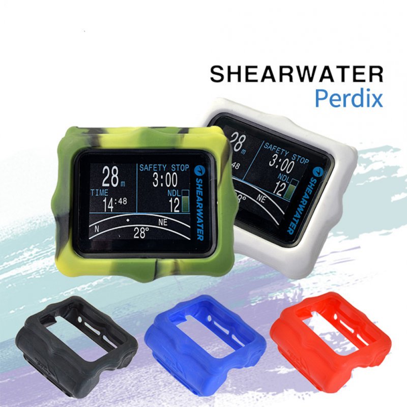 Liquid Silicone Dive  Computer  Watch  Protective  Cover With Elasticity Multi-color Dust-proof Scratch-resistant Anti-shock Protector Shell 