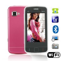Odyssey - WiFi Quadband Dual-SIM Touchscreen Cellphone (Pink)