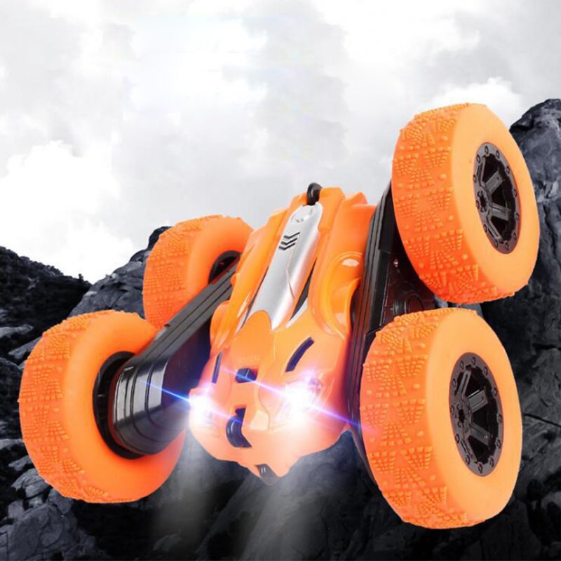 2.4G Remote Control Stunt Car Rechargeable 360 Degree Tumbling Double-Side Drift Vehicle Model Birthday Christmas Gifts For Boys Girls 