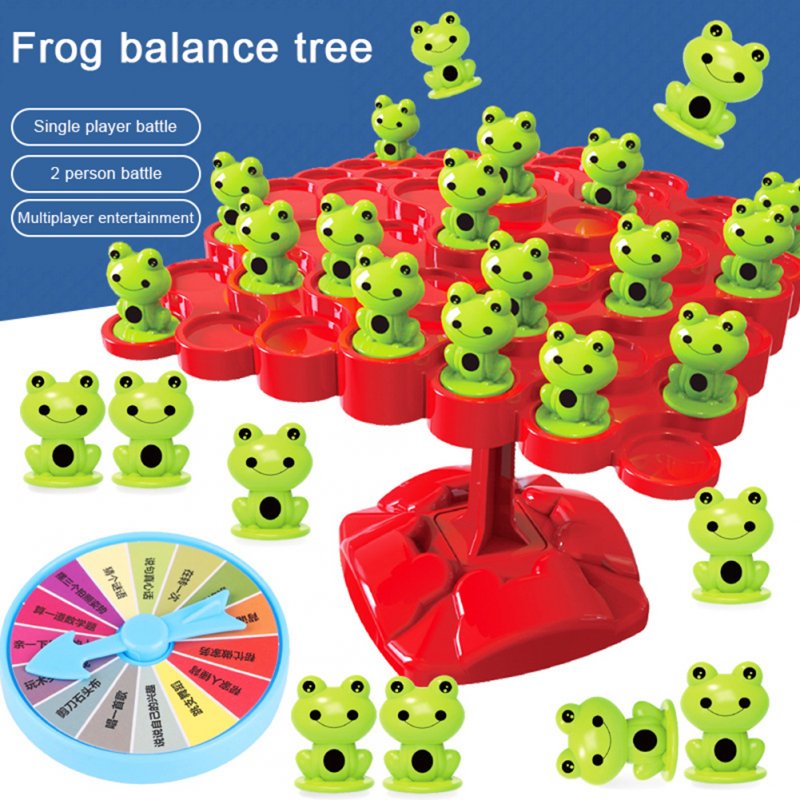 Balanced Tree Frog Balance Board Game For Kids Frog Number Counting Scale Math Game Interactive Toys For Kids Gifts 