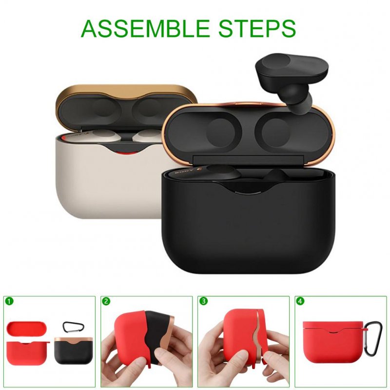 1.5mm Thickness Silicone Case Earphone Protective Cover Headset Carer for Sony WF-1000XM3  