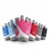 1pair Gloves For Hiking Fitness Riding Yoga Half  Finger Hand  Protector Pink l
