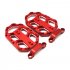 1pair Motorcycle Rear Foot Rear Brake Pedal Racing Foot Pegs FootRests Pedals for HONDA NC700X S NC750X S  red