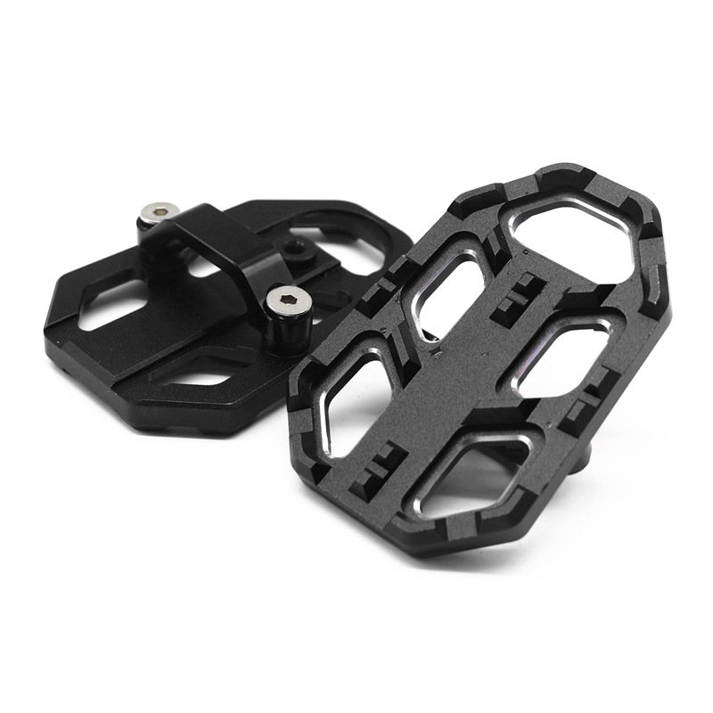 1pair Motorcycle Rear Foot Rear Brake Pedal Racing Foot Pegs FootRests Pedals for HONDA NC700X/S NC750X/S  black