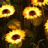 1pc 2pcs LED Solar Sunflowers Lights IP65 Waterproof Automatic On off Garden Lights For Yard Patio Garden Pathway Porch Decor 2 pcs 2 heads