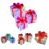 1pc 3pcs Christmas Lighted Gift Boxes Xmas Lighting Box With Bow For Christmas Party Home Indoor Porch Decoration Red bow 19cm