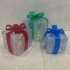 1pc 3pcs Christmas Lighted Gift Boxes Xmas Lighting Box With Bow For Christmas Party Home Indoor Porch Decoration Red bow 19cm