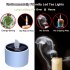 1pc 6pcs Outdoor Solar Candle Light Flameless Ip42 Waterproof Induction Night Lamps For Garden Yard 1pc