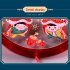 1pc Decorative Lights  Plastic Home Decoration Lights  3D Chinese Fu Hanging Light Pendant  Spherical Shaped LED Lights For Living Room Bedroom Dining Room Chin