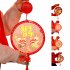 1pc Decorative Lights  Plastic Home Decoration Lights  3D Chinese Fu Hanging Light Pendant  Spherical Shaped LED Lights For Living Room Bedroom Dining Room Chin