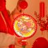1pc Decorative Lights  Plastic Home Decoration Lights  3D Chinese Fu Hanging Light Pendant  Spherical Shaped LED Lights For Living Room Bedroom Dining Room Chin