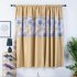 1pc Modern Shading Curtains with Chrysanthemum Pattern Kids Thick Curtain for Living Room Bedroom Kitchen Window yellow 1 5m wide x 2m high pole