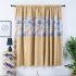 1pc Modern Shading Curtains with Chrysanthemum Pattern Kids Thick Curtain for Living Room Bedroom Kitchen Window blue 1 5m wide x 2m high pole