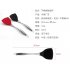 1pc Thicken Heat Resistant Stainless Steel Handle Non stick Silicone Pot Shovel red