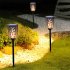 1pc Torch Light 99 LED Party Light Solar Power Waterproof Design for Outdoor Garden Courtyard Decoration  Three installation methods