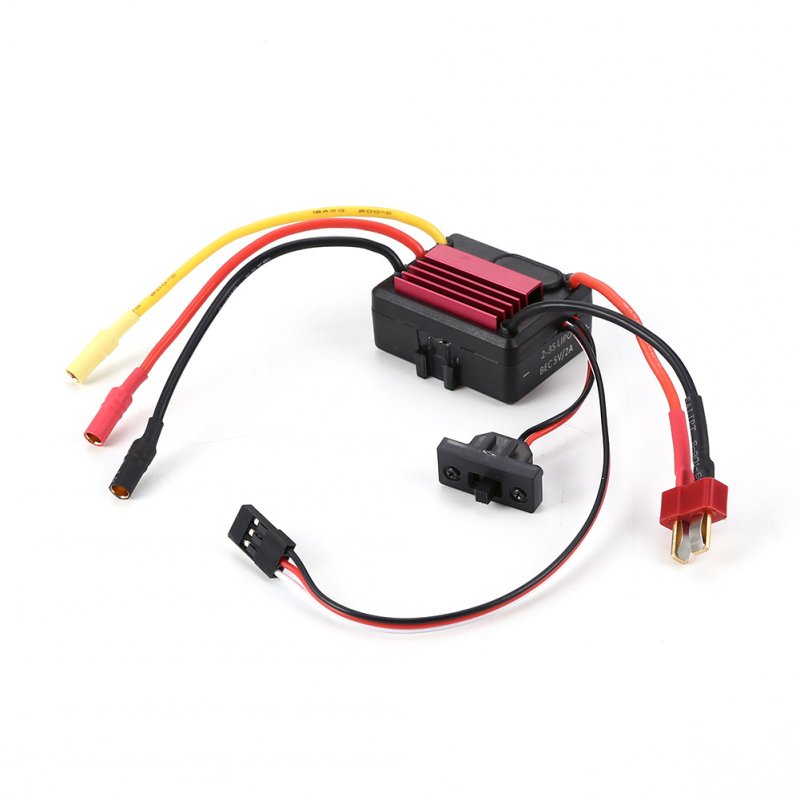 1pc Waterproof 35A ESC Brushless Motor Sensorless Engine Speed Controller for 1/16 1/18 1/20 RC Car as shown