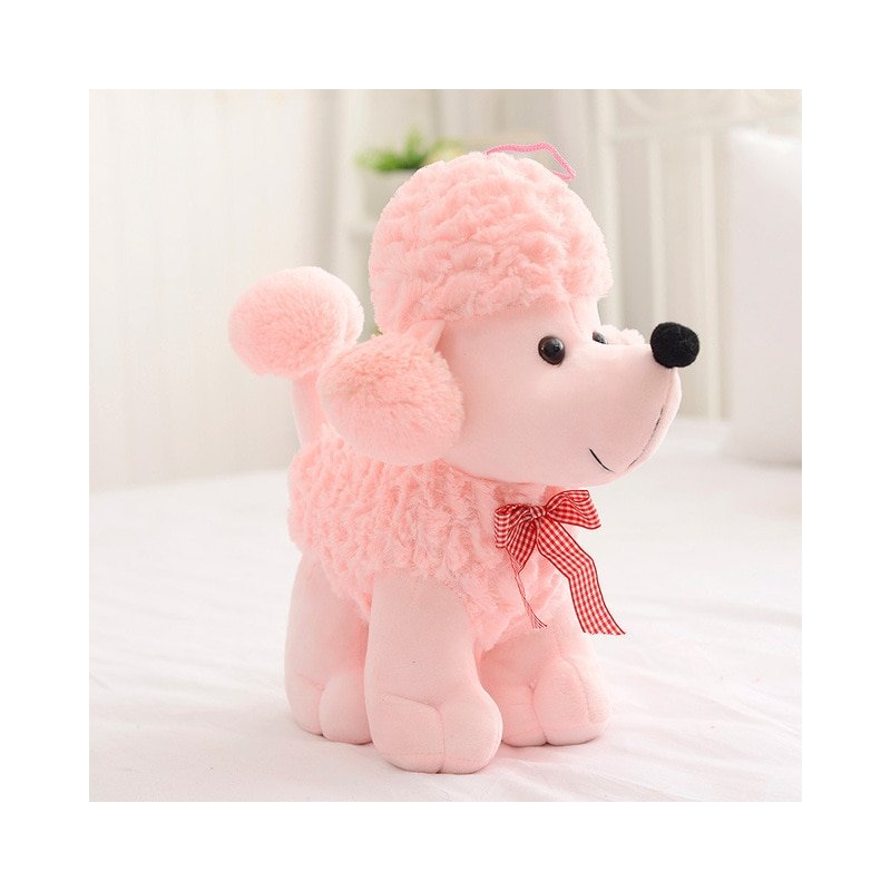 stuffed poodle dog toy