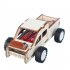 1pcs Wooden Voice activated Car Toy  Diy Kit Toys For Children Car Diy Abs Kit Educational Funny Gadget Hobby Gift as picture show